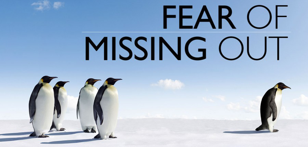FOMO (Fear of Missing out) & The psychology Behind it.